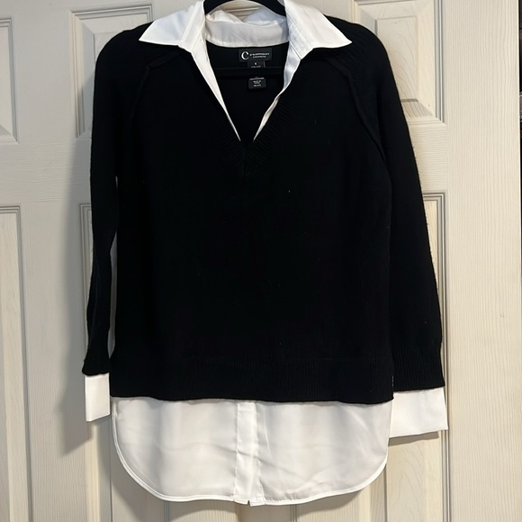 C by Bloomingdale’s Cashmere sweater. Size S NWOT - Picture 4 of 6